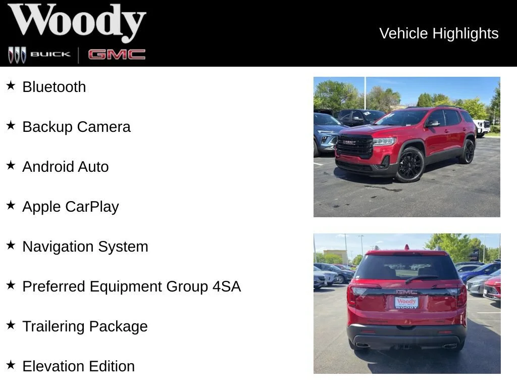 Certified Used 2023 VOLCANIC RED TINTCOAT GMC SLT image 3