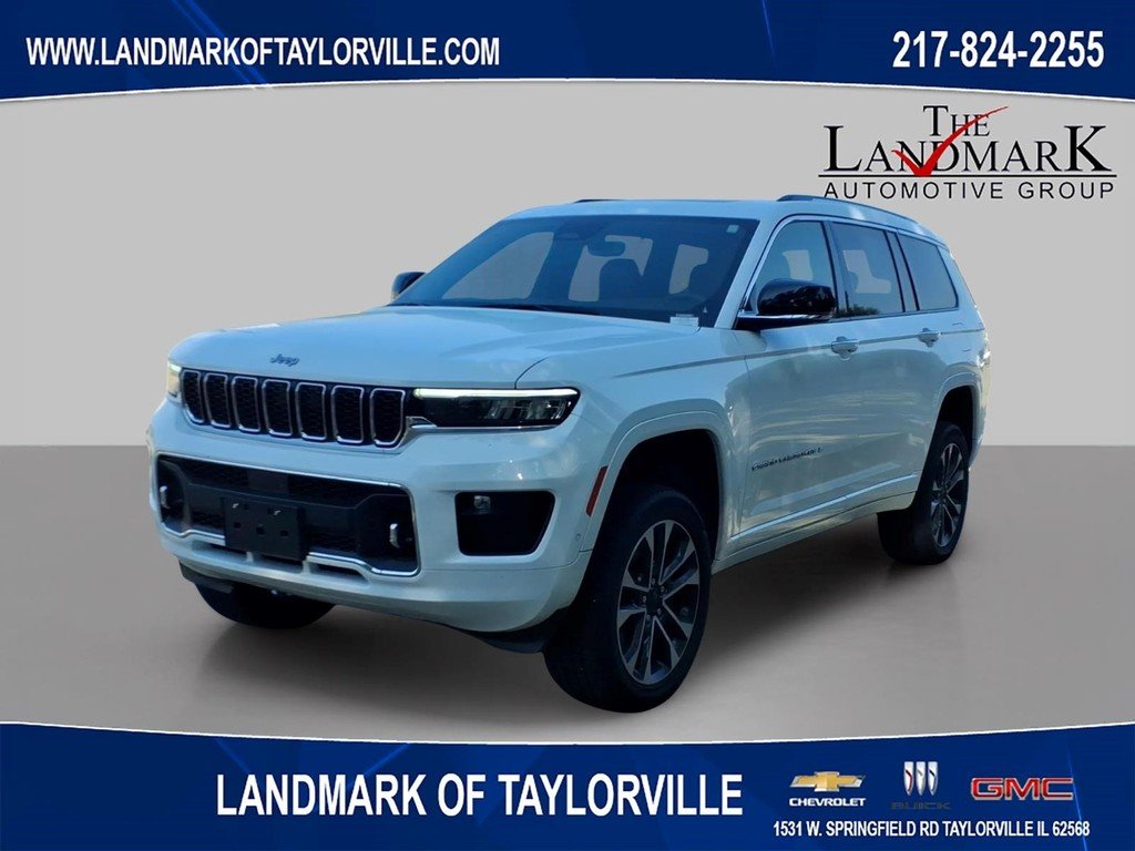 Used 2023 Bright White Cl Jeep Overland 4x4 image 1