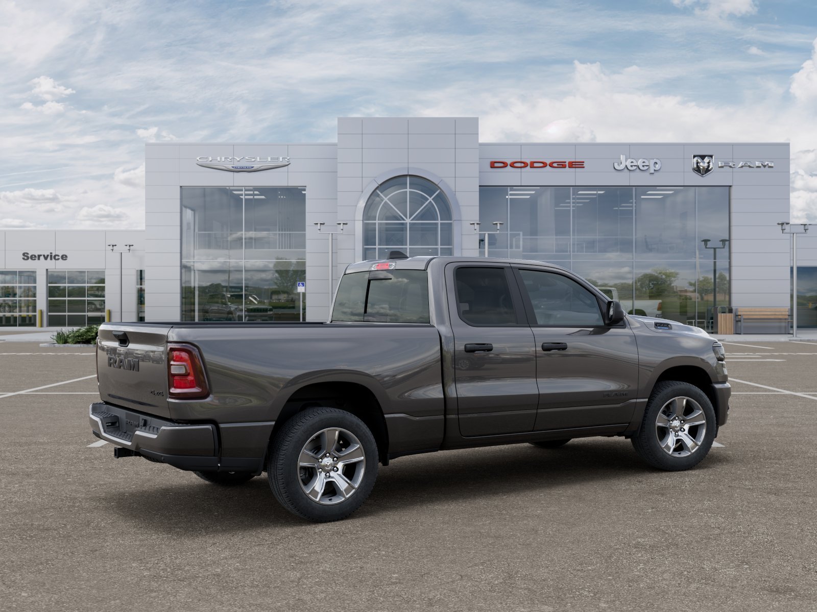 New 2026 Granite Crystal Metallic Clear-Coat Exterior Paint RAM Tradesman image 33