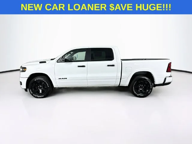 New 2026 Bright White Clear-Coat Exterior Paint RAM BIG HORN image 4