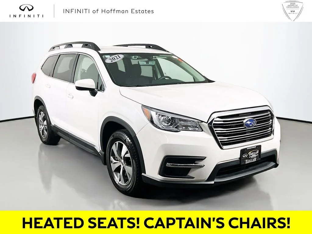 Used 2021 White Subaru Premium image 1