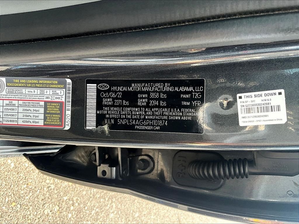 Certified Used 2023 Gray Hyundai SEL image 20