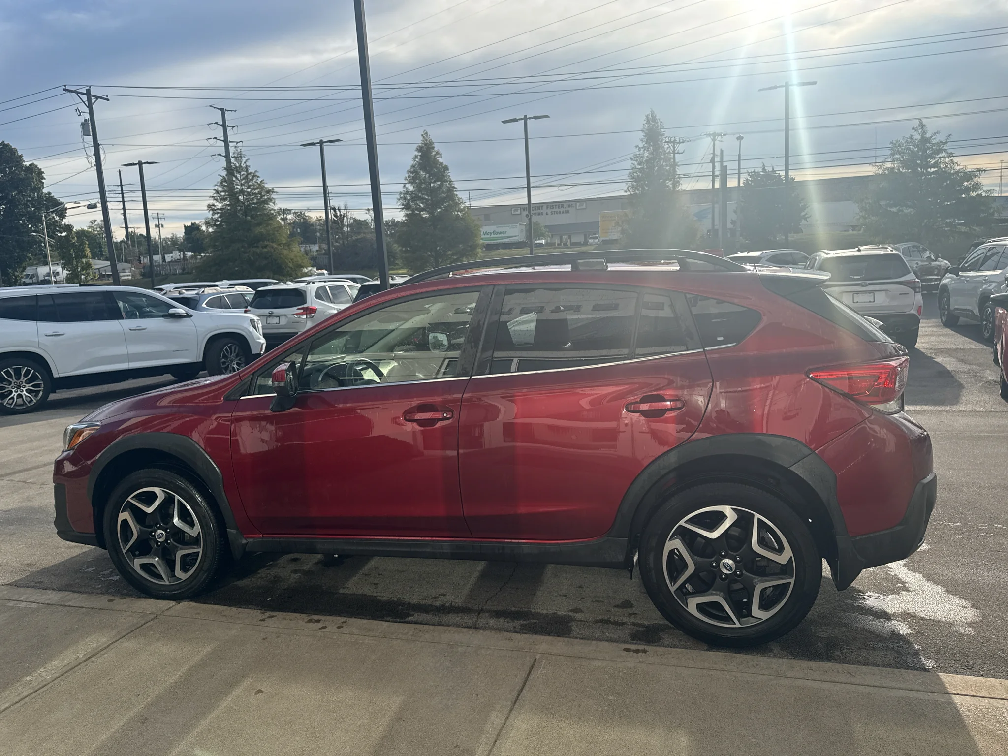 Used 2018 White Subaru Limited image 6