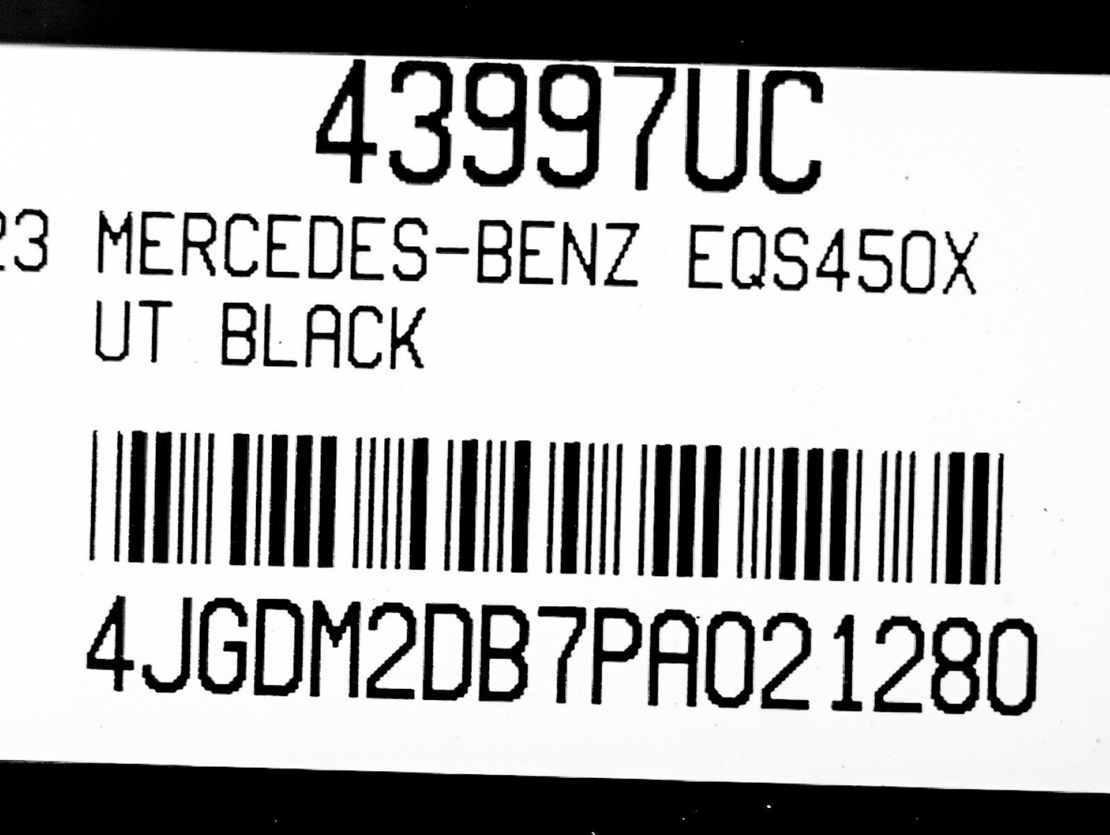 Certified Used 2023 Black Mercedes-Benz EQS 450+ SUV image 23