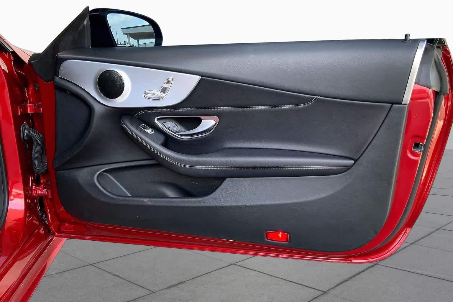 Used 2018 designo Cardinal Red Metallic Mercedes-Benz C 300 image 23