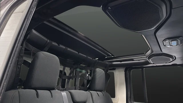 Used 2021 Granite Crystal Metallic Clearcoat Jeep Unlimited Willys image 36