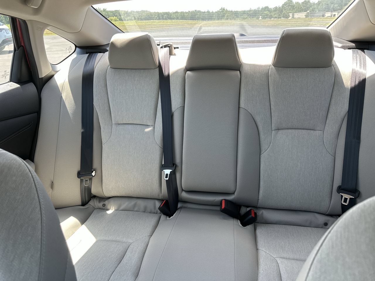 New 2026 Radiant Red Metallic Honda LX CVT image 21