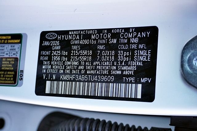 Used 2026 White Hyundai SEL Sport image 32