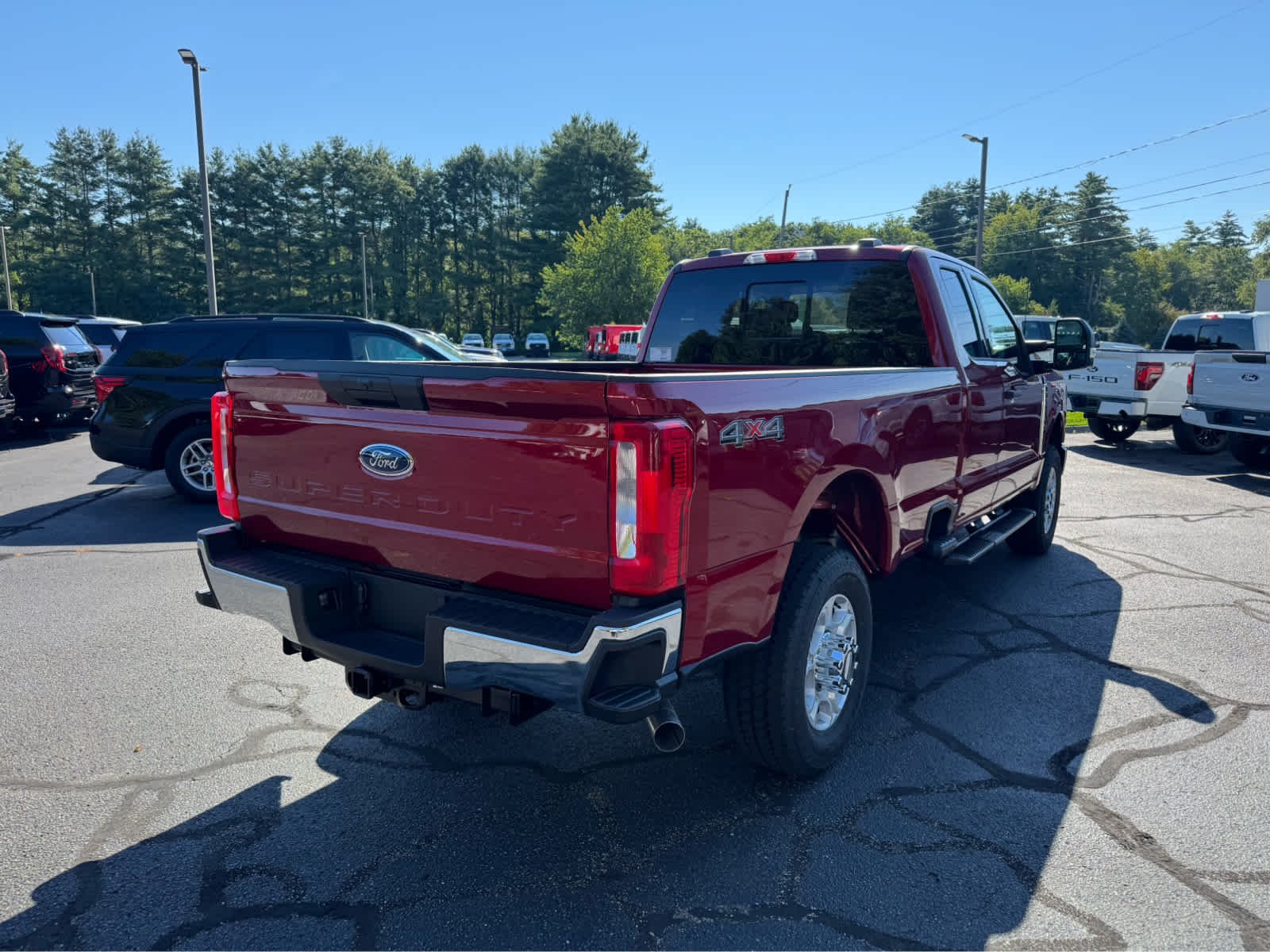 New 2026 Ruby Red Metallic Tinted Clearcoat Ford XLT image 6