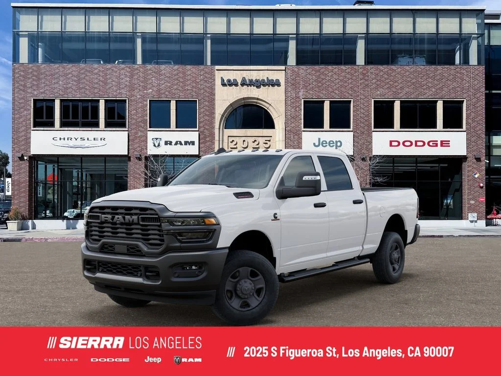 New 2026 Bright White Clear-Coat Exterior Paint RAM Tradesman image 1