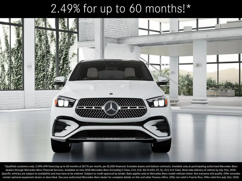 New 2026 Polar White Mercedes-Benz GLE 450 image 7