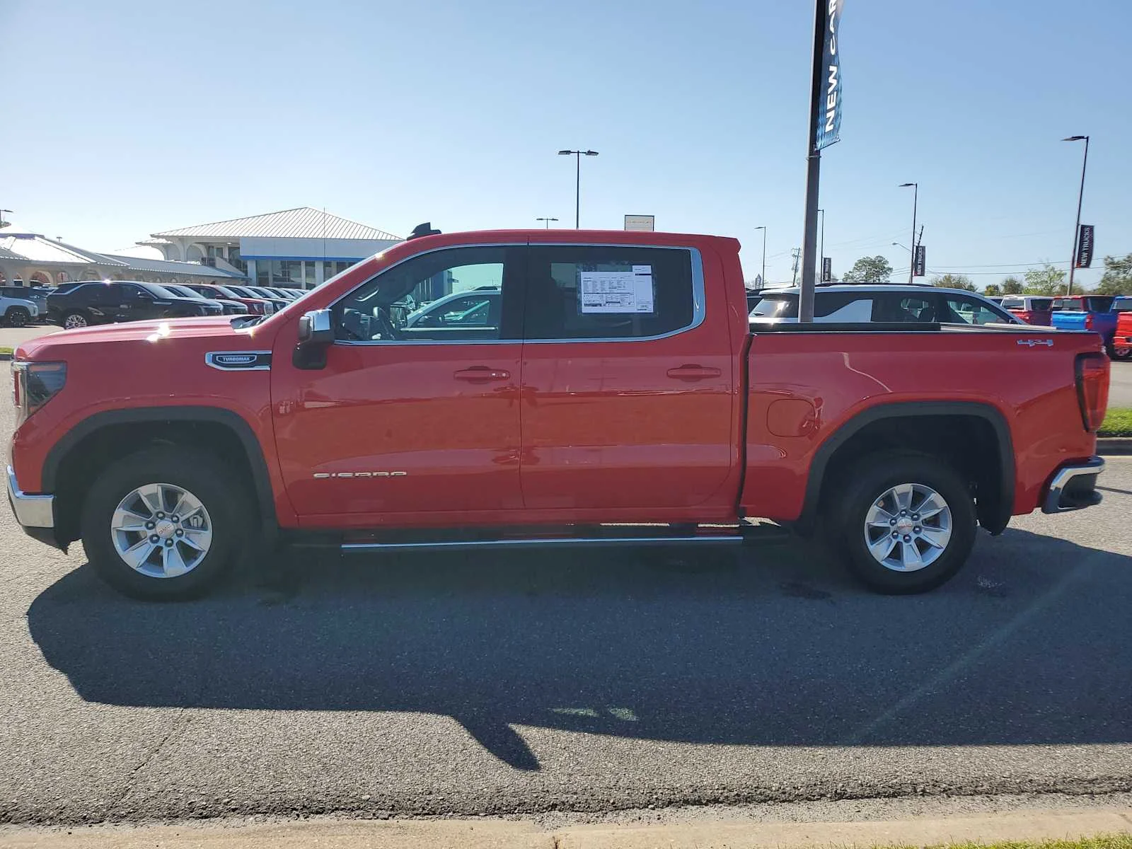 New 2025 Cardinal Red GMC SLE image 2