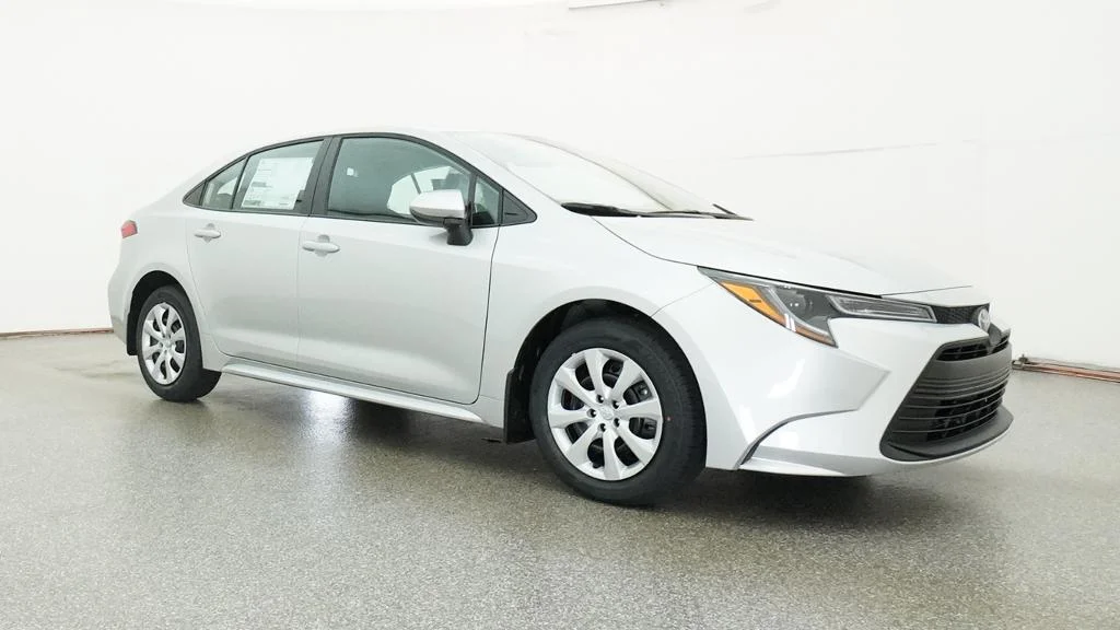 New 2026 Classic Silver Metallic Toyota LE image 9