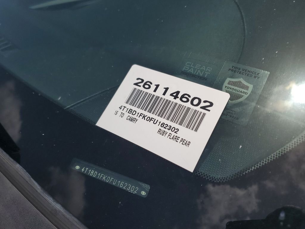 Used 2015 Red Toyota LE image 4