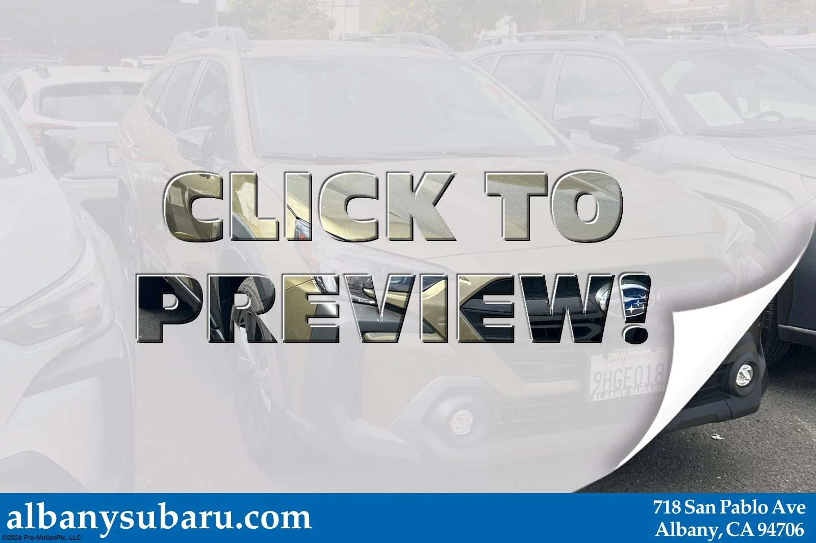 Certified Used 2024 Brown Subaru Onyx Edition image 1