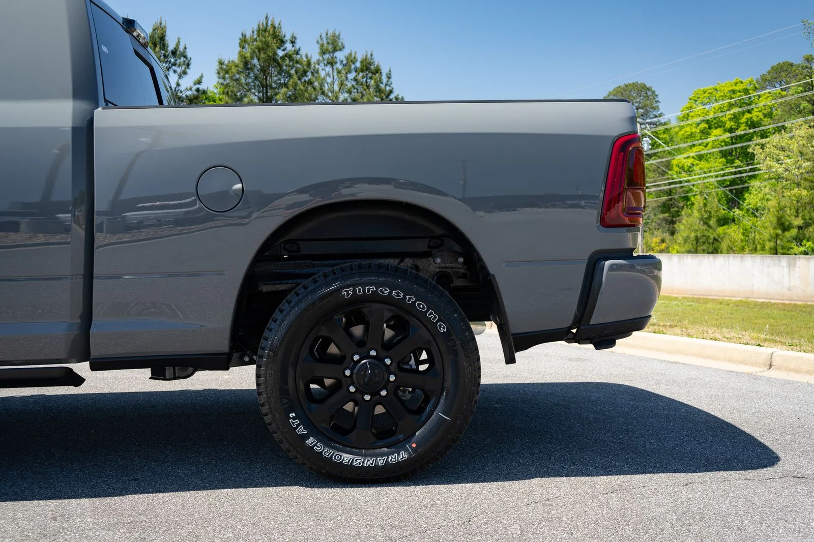 New 2026 Ceramic Gray Clear-Coat Exterior Paint RAM Laramie image 6