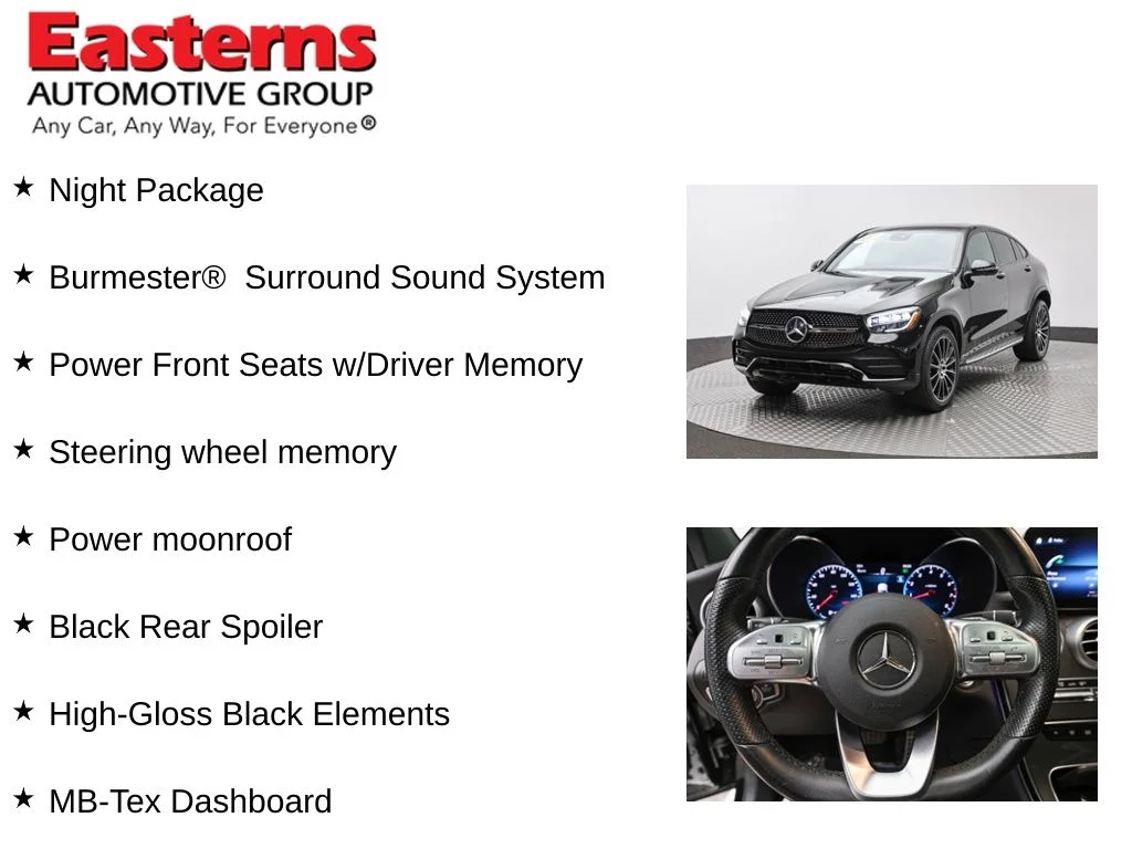 Used 2023 Black Mercedes-Benz GLC 300 Coupe image 11