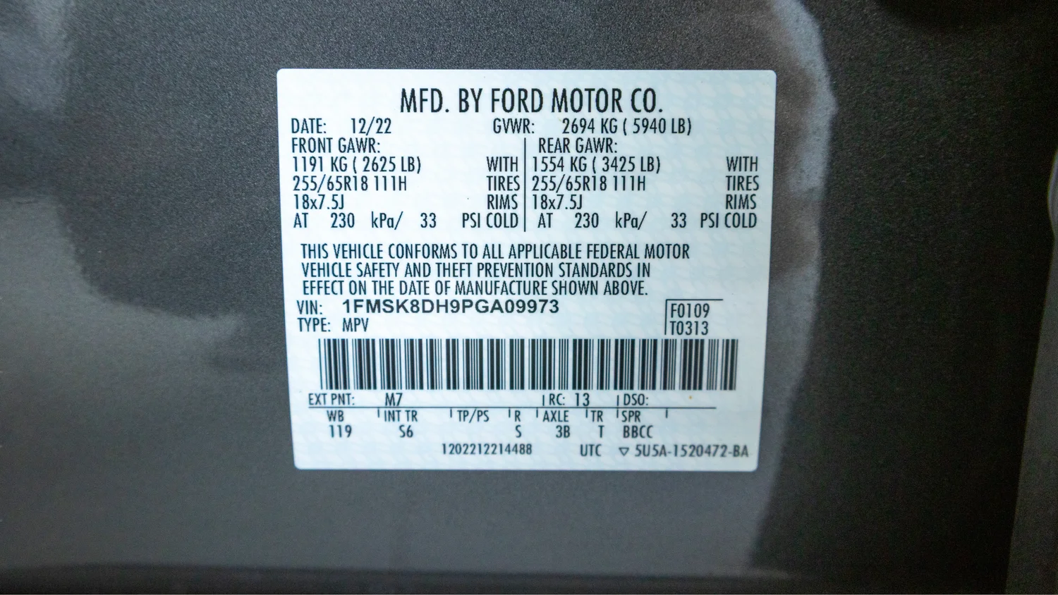 Used 2023 Gray Ford XLT image 33