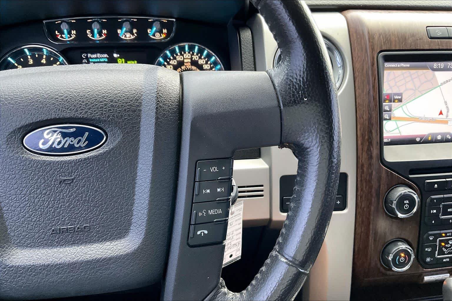 Used 2014 Tuxedo Black Metallic Ford Lariat image 25