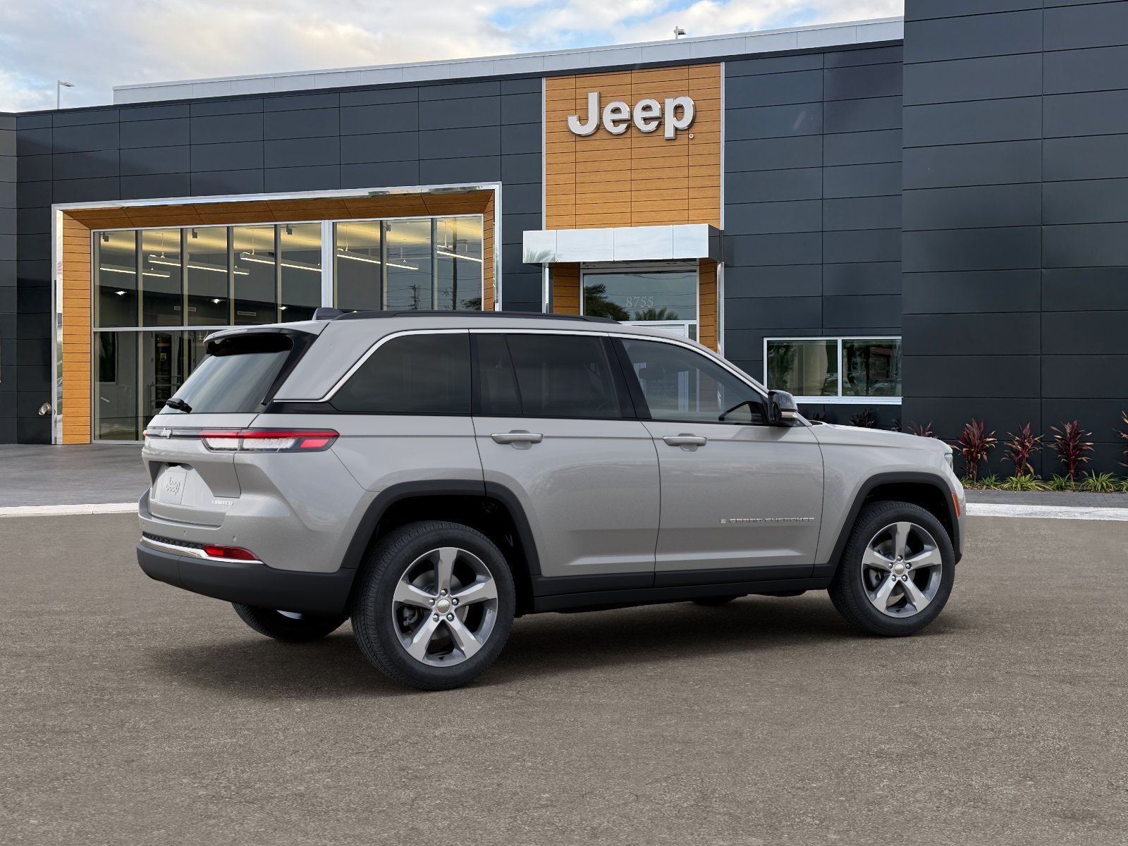 New 2026 Silver Zynith Exterior Paint Jeep Limited image 4