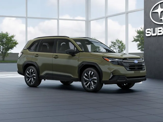 New 2026 AUTUMN GREEN METALLIC Subaru Touring Hybrid image 1