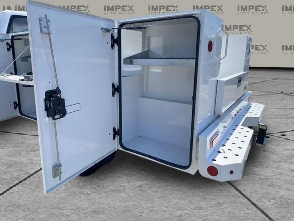 Used 2024 White Chevrolet Utility Body 12 Foot STHAL image 47