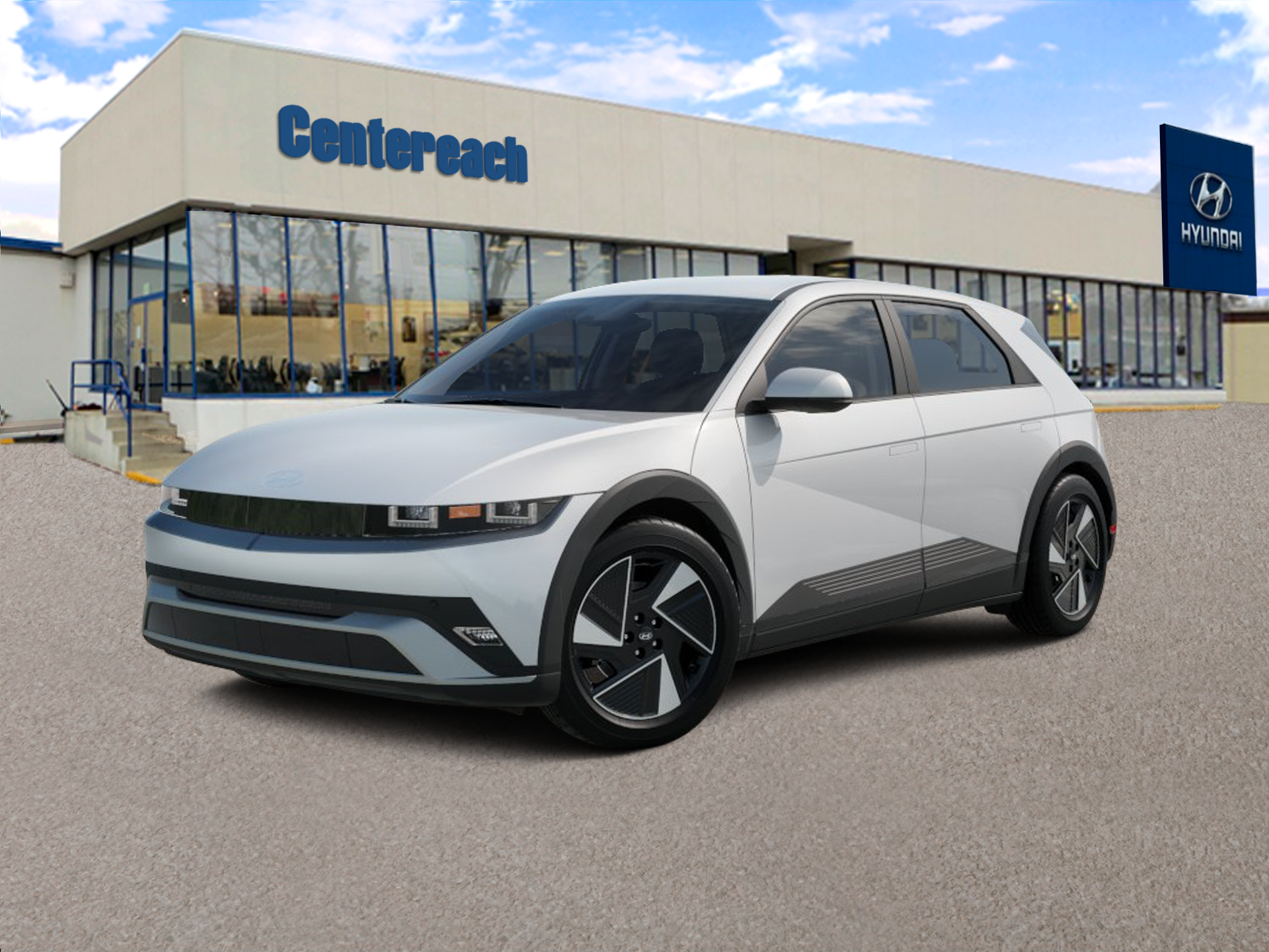 New 2026 Atlas White Hyundai SE Standard Range image 1
