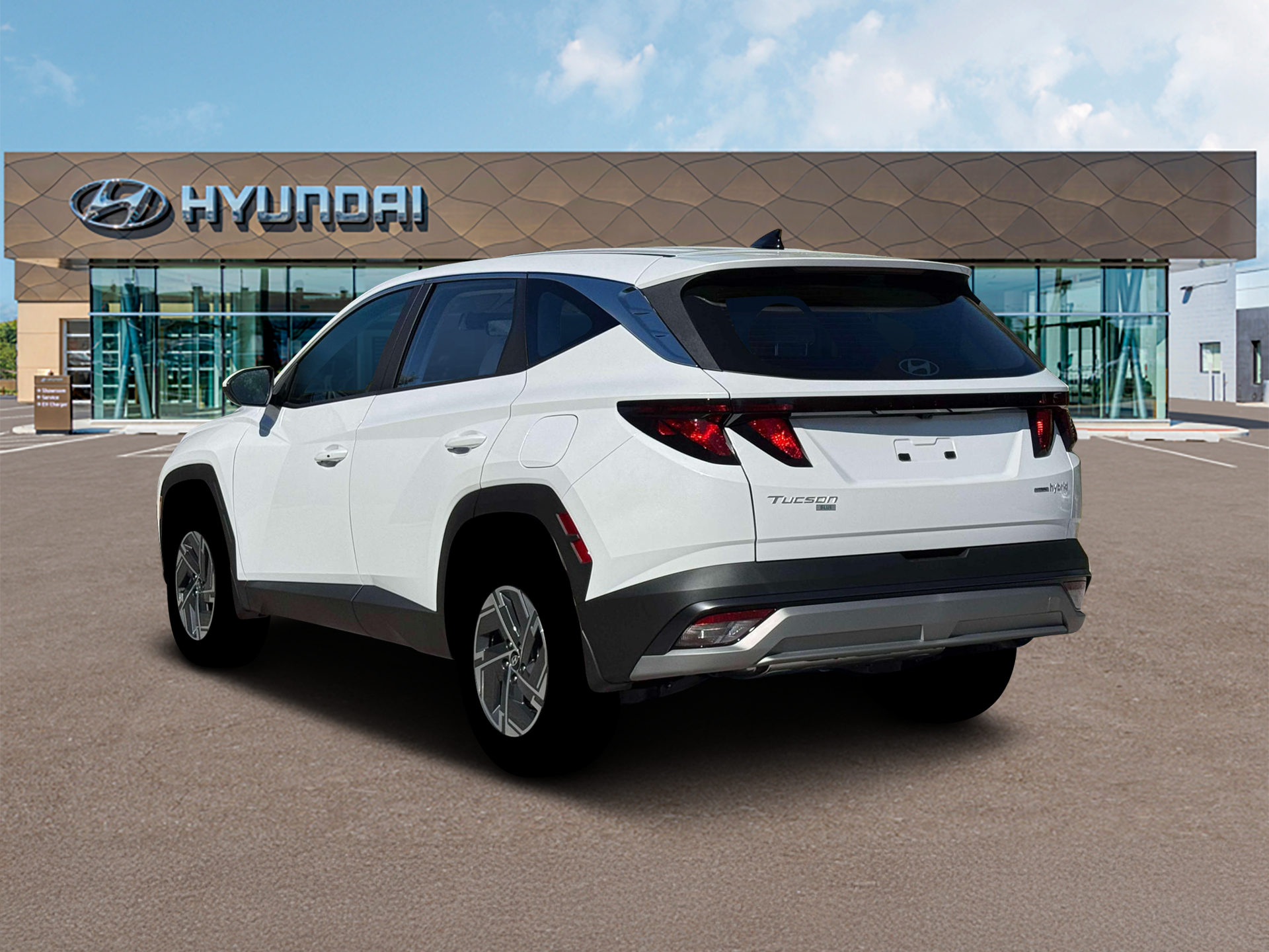 New 2026 Creamy White Hyundai Blue image 5