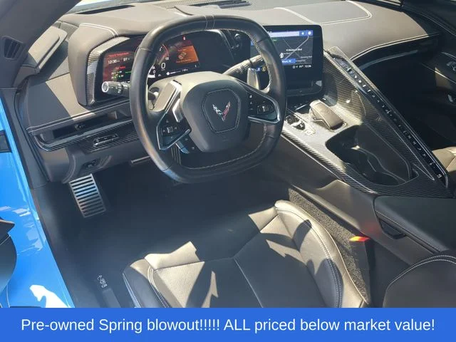 Used 2022 Blue Chevrolet Stingray image 35