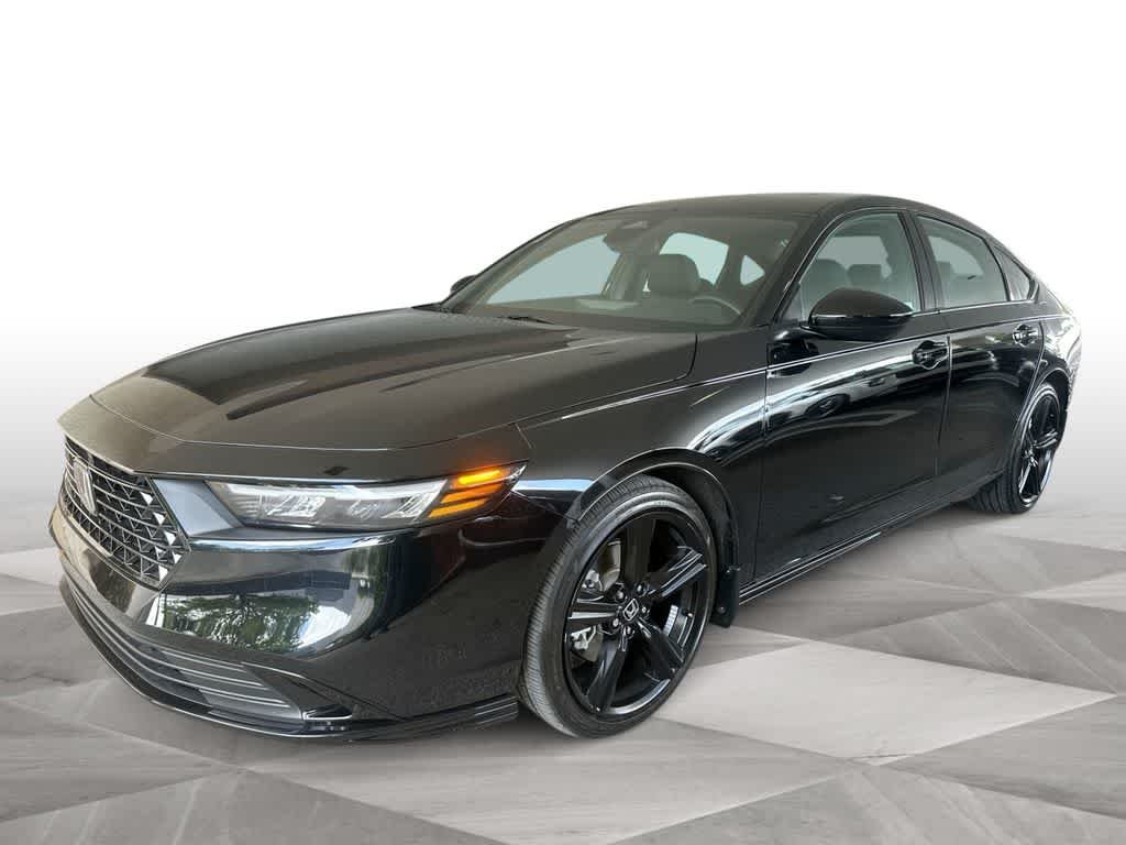 Used 2025 Crystal Black Pearl Honda Sport-L image 1
