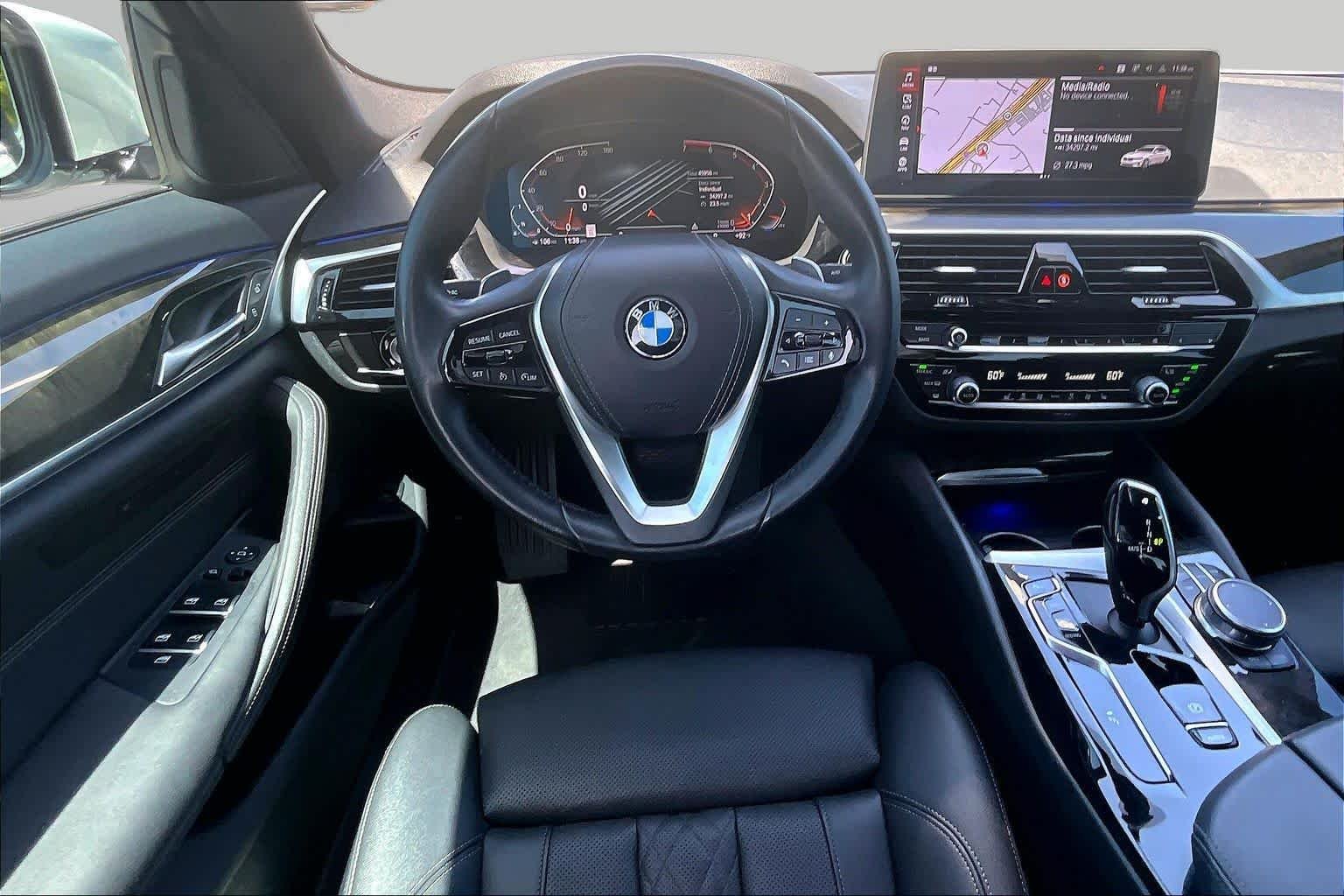 Used 2023 Mineral White Metallic BMW 530i image 5