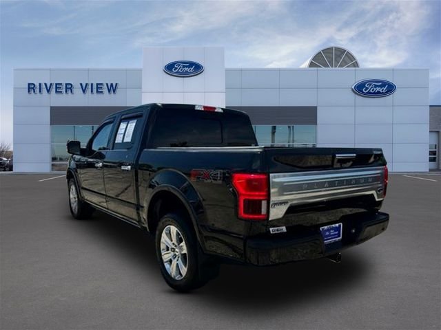 Certified Used 2019 Agate Black Metallic Ford Platinum image 4