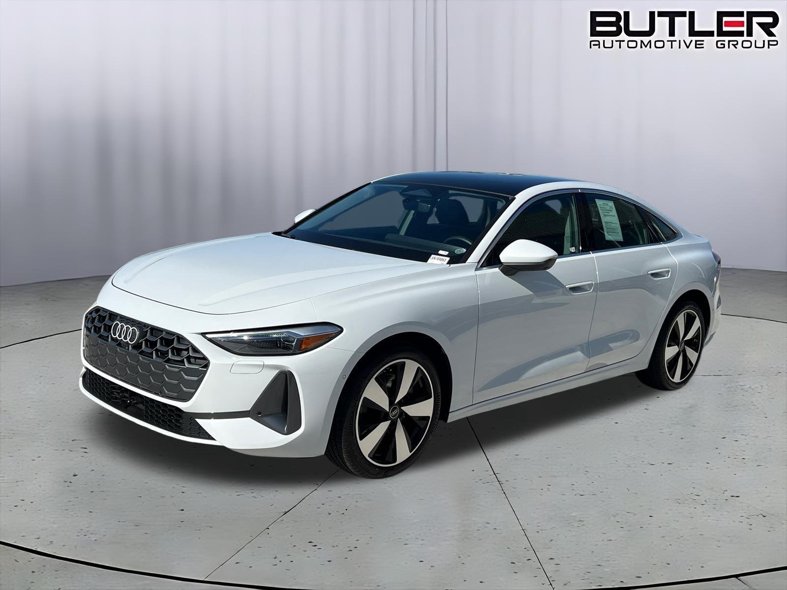 Used 2025 Glacier White Metallic Audi Premium image 1