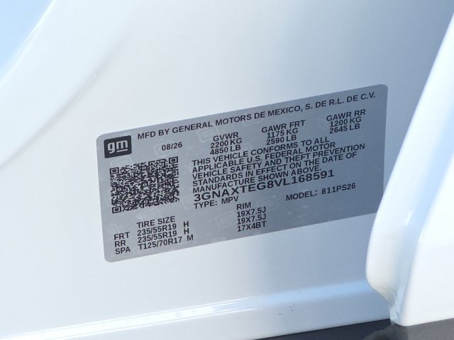 New 2027 Polar White Tricoat Chevrolet RS image 28