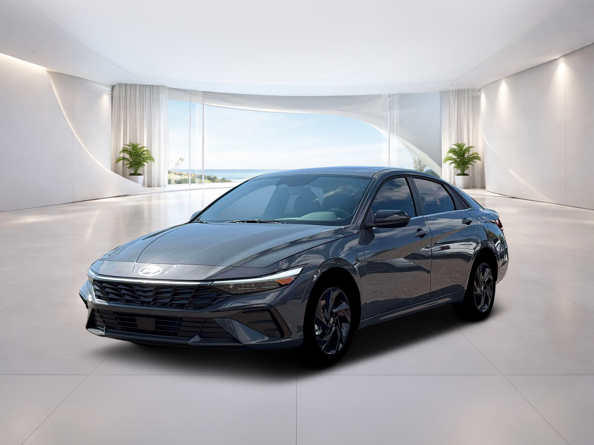 New 2026 Gray Hyundai SEL Sport image 1