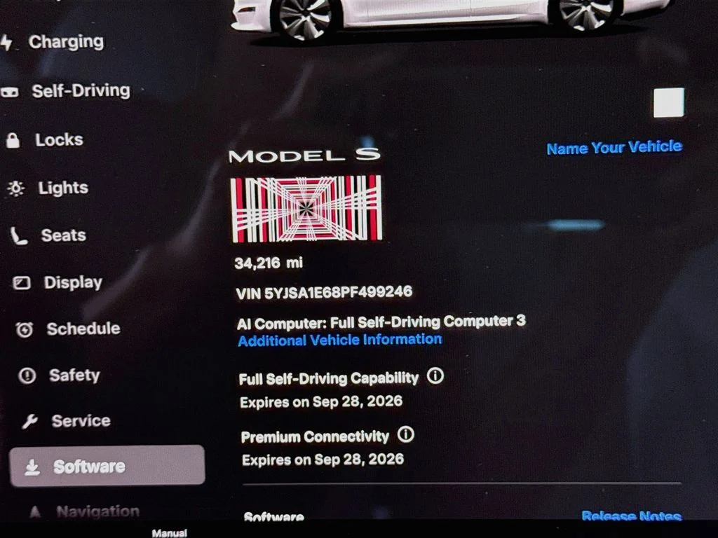 Used 2023 White Tesla Plaid image 12