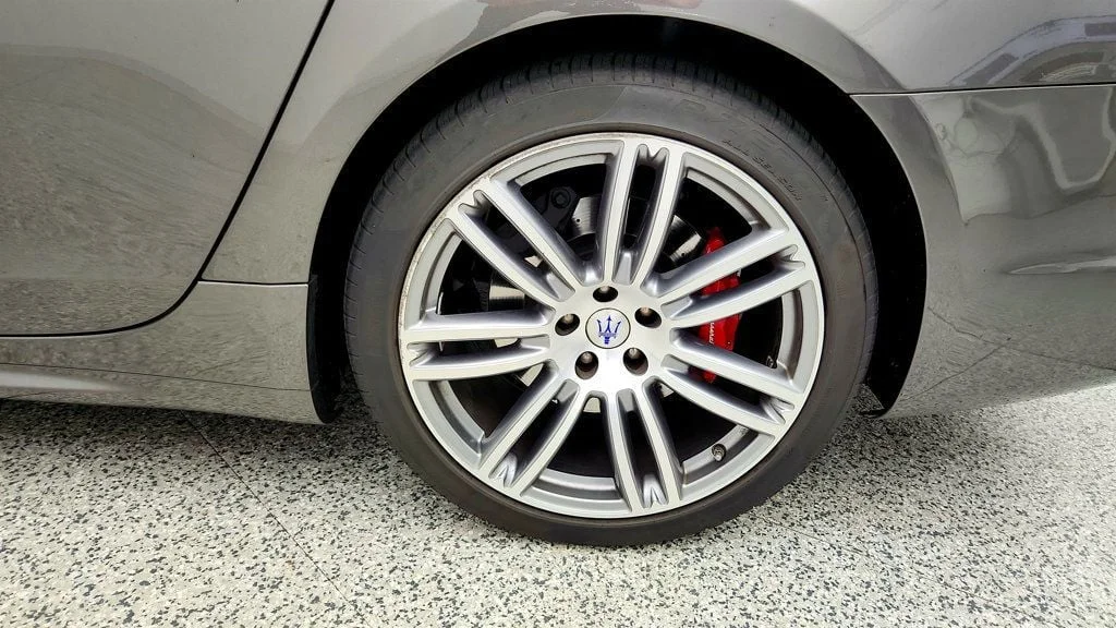 Used 2017 Grigio Maratea Metallescent Maserati S Q4 GranSport 3.0L Driver Assistance Pack+ & Cooled Front Seats image 9