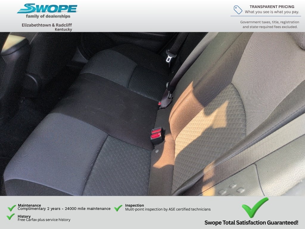 Used 2021 Magnetic Gray Metallic Toyota LE image 11