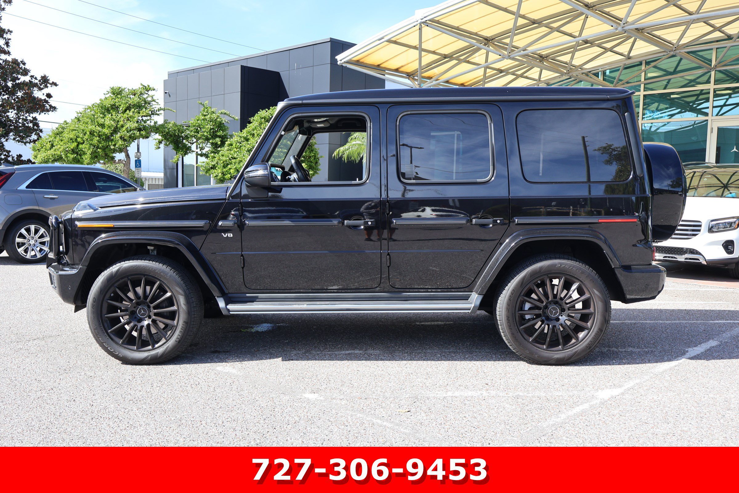 Certified Used 2023 Obsidian Black Metallic Mercedes-Benz G 550 image 6