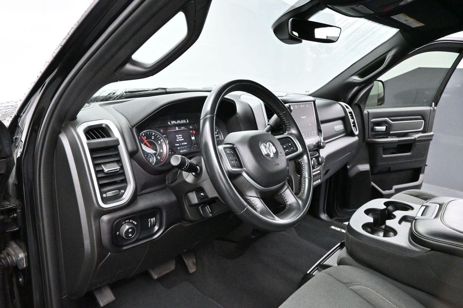 Used 2022 Diamond Black Crystal Pearlcoat Ram Big Horn image 12