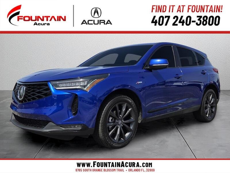 Used 2025 Apex Blue Pearl Acura SH-AWD W/A-SPEC PACKAGE image 1