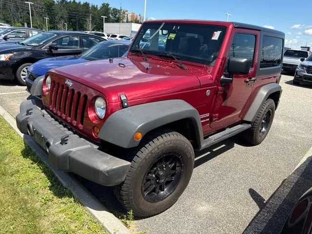 Used 2013 Deep Cherry Red Crystal Jeep Sport image 10