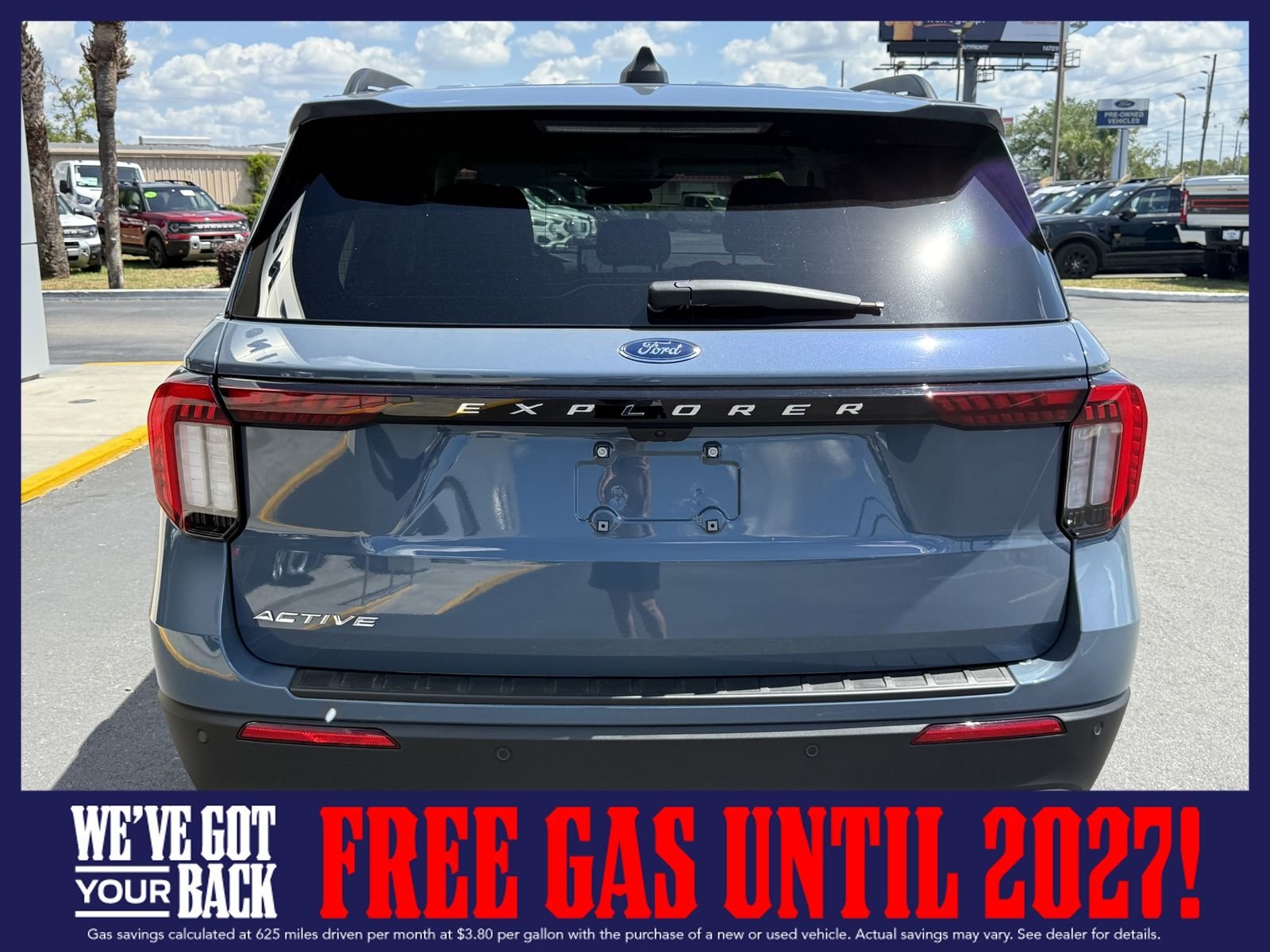 New 2026 Vapor Blue Metallic Ford Active image 6