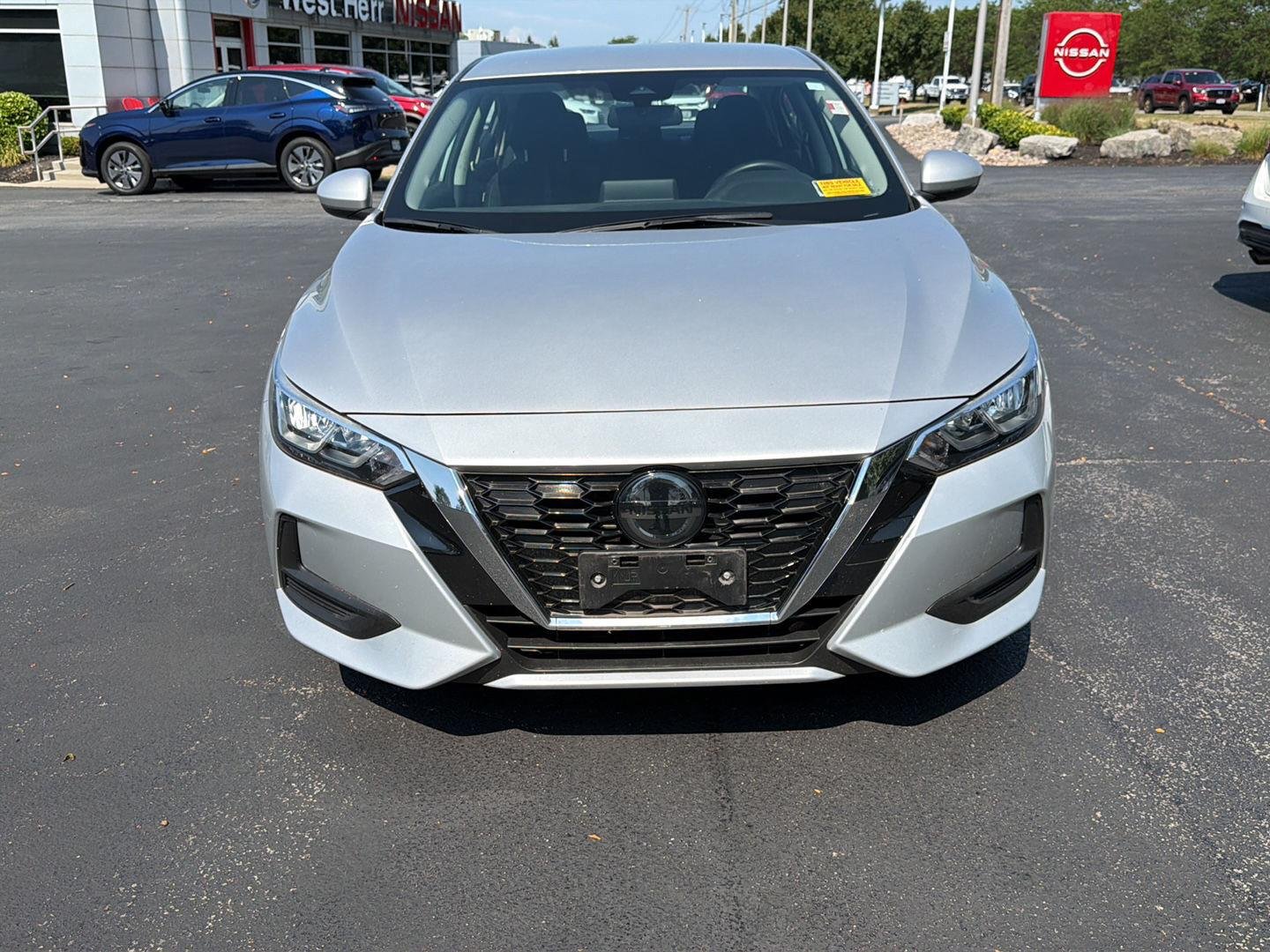 Used 2023 Gun Metallic Nissan SV image 2