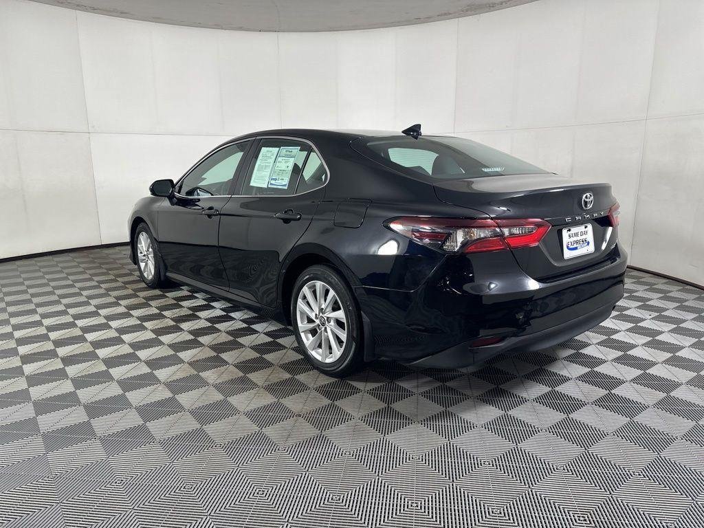 Certified Used 2024 Midnight Black Metallic Toyota LE image 14