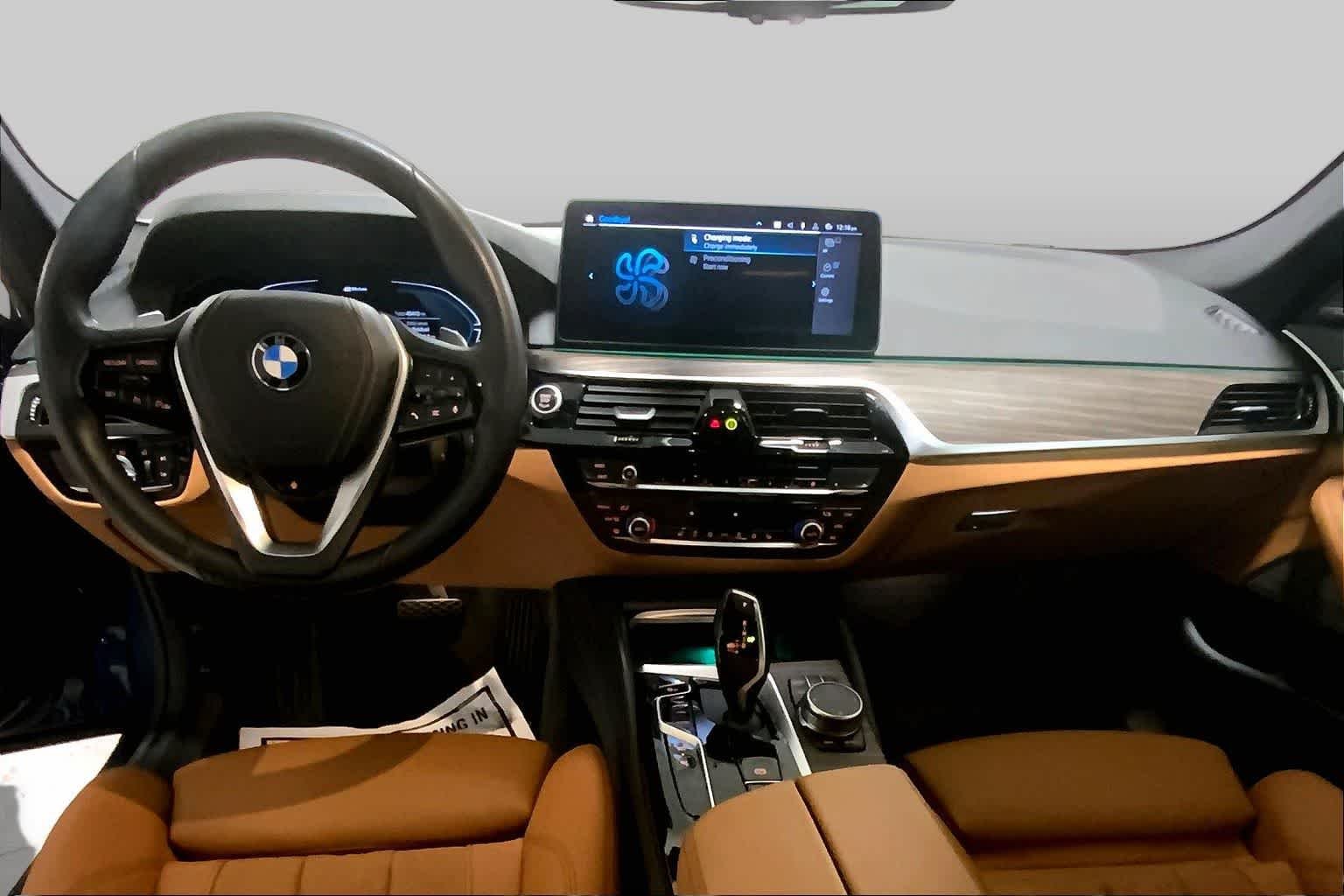 Used 2023 Arctic Race Blue Metallic BMW 530e xDrive image 15