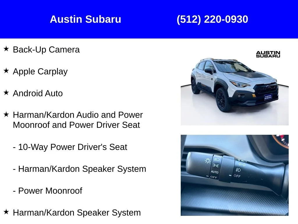 New 2026 White Subaru Wilderness image 9