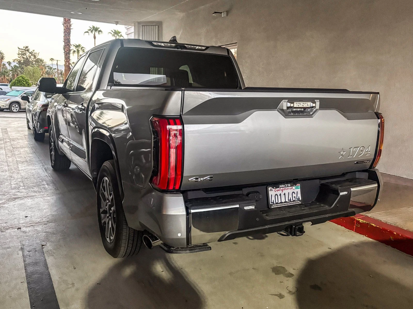 Used 2025 Silver Toyota 1794 Edition Hybrid image 4