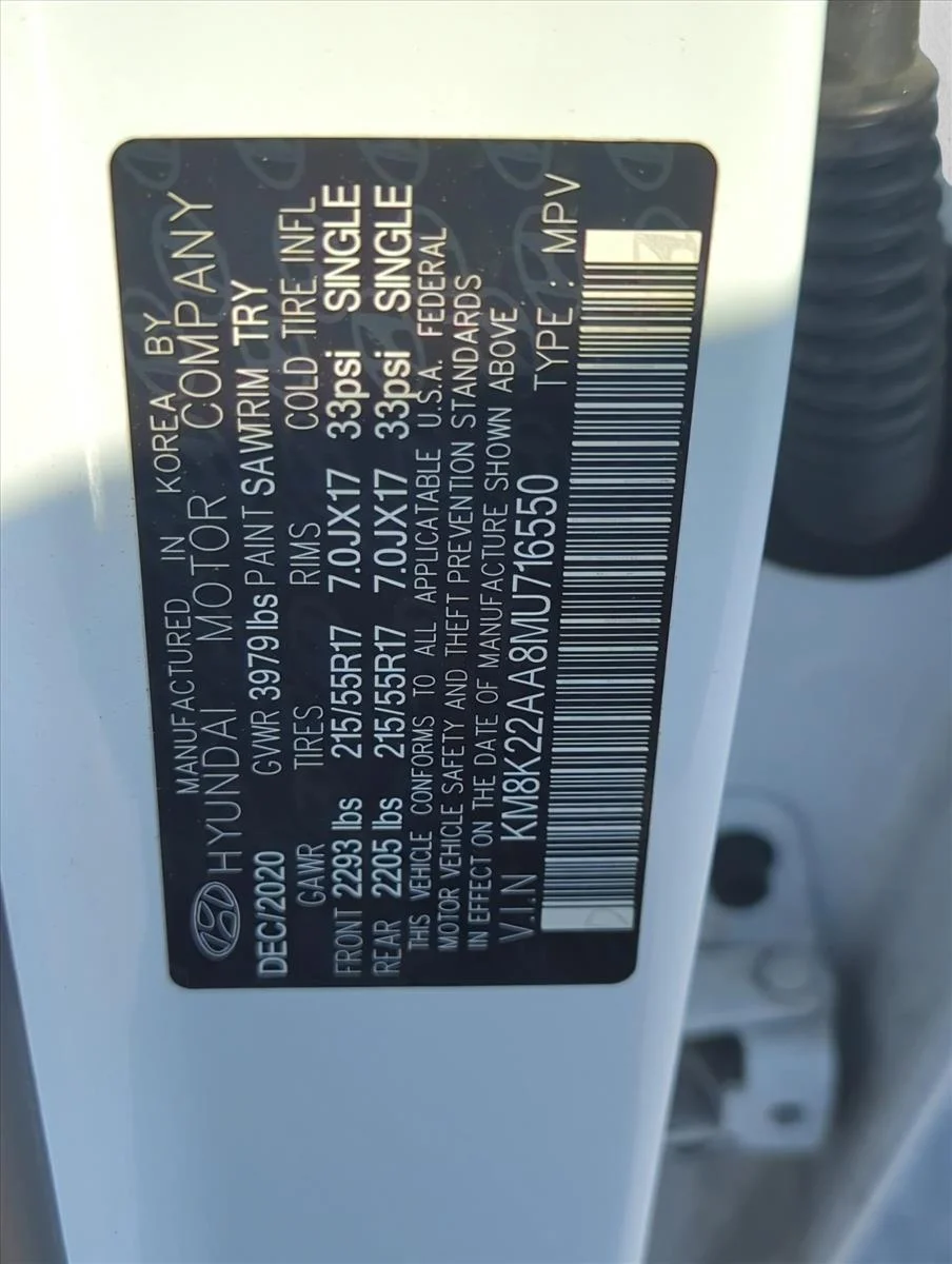 Used 2021 Lunar White Hyundai SEL image 26