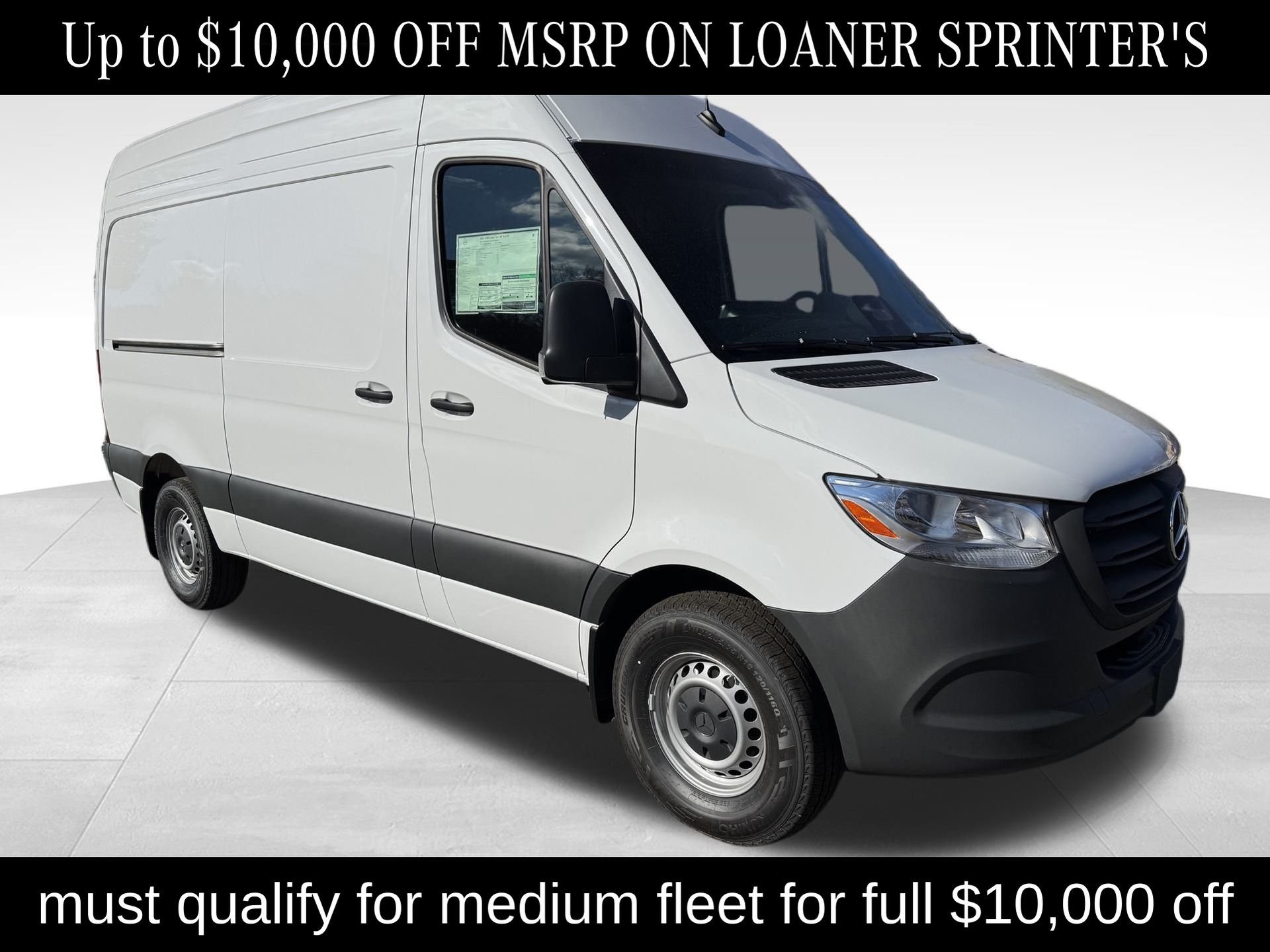 UP T0 $7209 OFF MSRP ON DEMO SPRINTER CARGO VAN'S!!